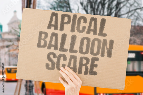 Photography "Apical balloon scare" Left ventricular ballooning is frightening