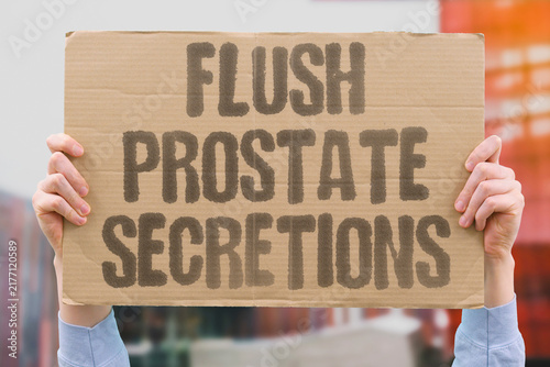 Cuadro en lienzo "flush prostate secretions" Ejaculation may flush prostate secretions