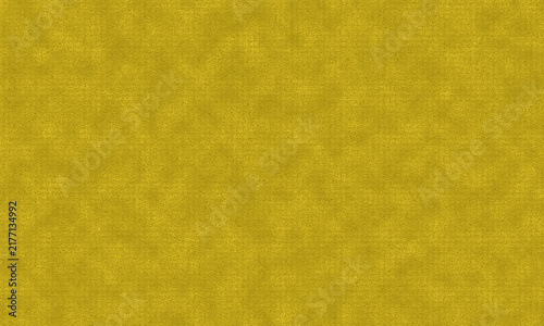 Foto Horizontal woven fabric texture in dark golden yellow with fine threads and stri