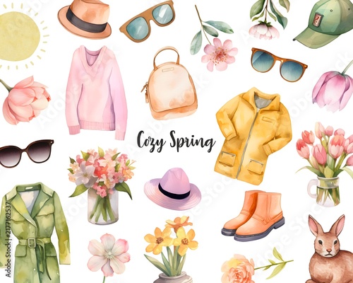 Spring Elements Set