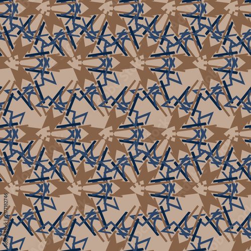 Textile motif seamless pattern. Lux fabric design textile swatch ladies dress, man shirt all over print block. 