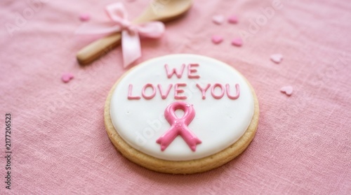 Sweet Gesture Of Support And Love For Breast Cancer Awareness
