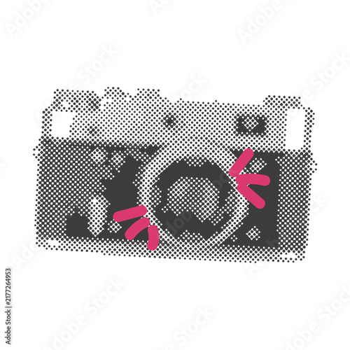 Retro Sticker Element