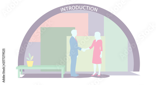 Diverse team collaborating on project presentation in modern office.