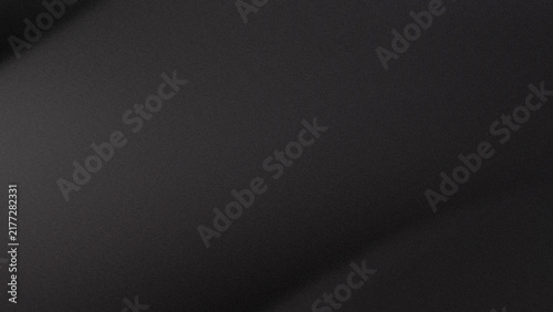 Obraz w ramie Abstract dark black paper texture background with soft light gradient