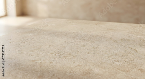 wheat flour on a wooden table