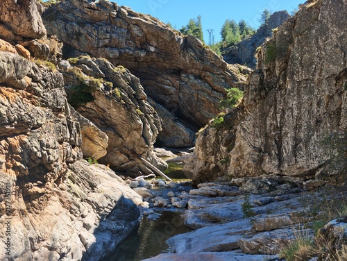 Les gorges du Golo, en Corse