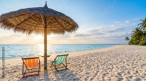 Eagle Beach Aruba, Tropical Caribbean Island with White Sand and Crystal Clear Turquoise Sea