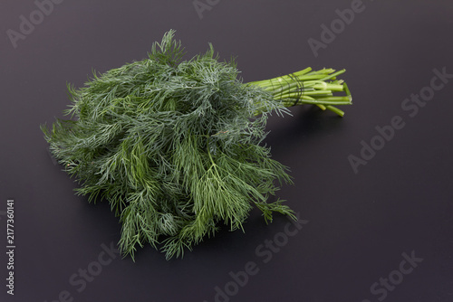 Naklejka Dill on black