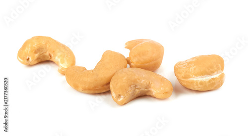 Cashew nuts isolated