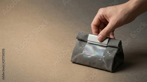 Keeping an existing relationship fresh and active by holding a cell phone for customer retention and engagement