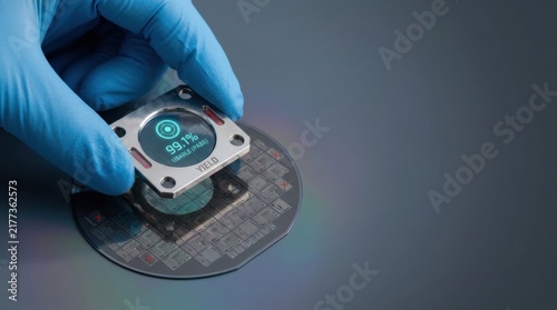 Visualization of semiconductor manufacturing yield by maximizing usable components produced from one manufacturing batch