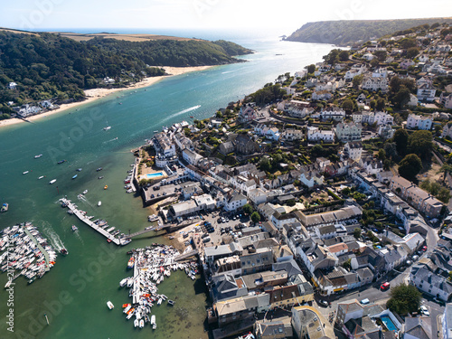Naklejka Salcombe Harbour - Devon, UK