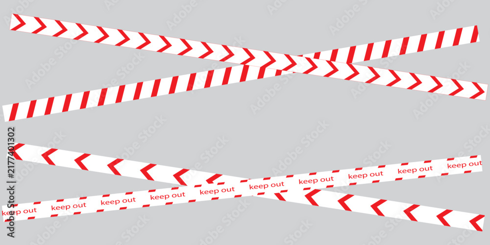 Obraz premium Caution danger tape.safety caution border design element