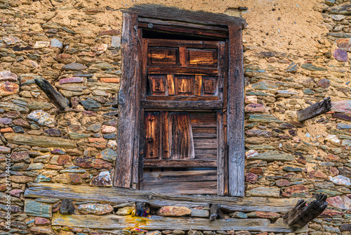 Hidden corners and details, village, La Hiruela, Sierra Norte, Madrid, Spain