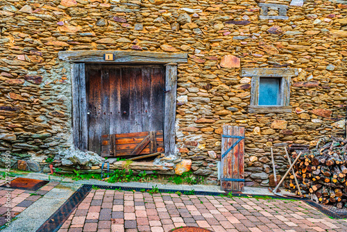 Hidden corners and details, village, La Hiruela, Sierra Norte, Madrid, Spain