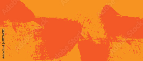 A vibrant and colorful abstract background features a warm and inviting color palette of orange and red tones like a painted canvas texture