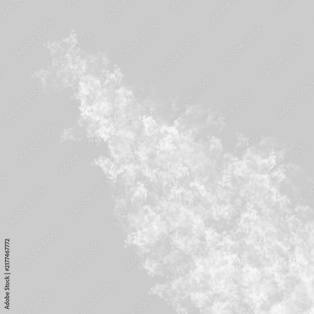 Obraz premium realistic fog or cloud isolated on transparent background, realistic dry ice smoke clouds fog overlay perfect for compositing into your shots