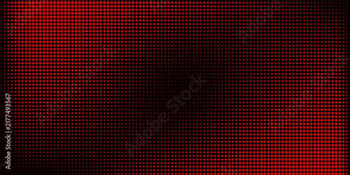 Dot red purple wave line light gradient dark background. Abstract  technology big data digital background. 3d rendering.