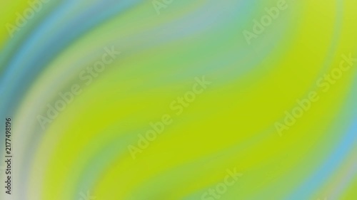 Abstract Swirling Green and Blue Gradient Background Motion.