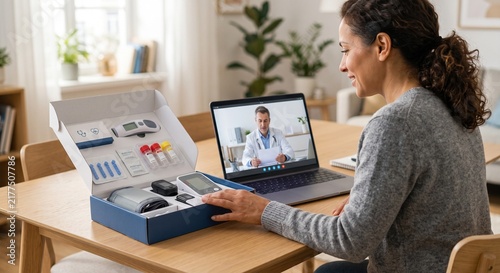 Complete Home Preventive Health Kit for Remote Medical Checkup
