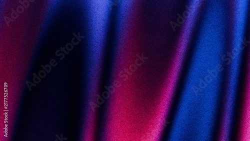Dark Purple and Blue Wavy Texture with Vintage Film Noise for Luxury Banner Design