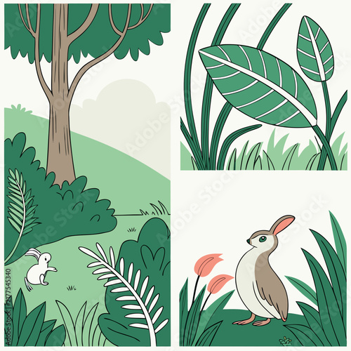 birds on the tree