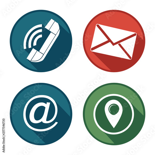 e mail icon set