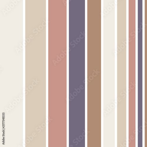 Rich Brown and Gold Abstract Vertical Striped Pattern