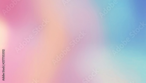 Abstract Soft Pastel Gradient Background With Dreamy Light Leaks.