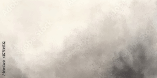 Foto Smokey Haze Abstract A painterly abstract composition evoking the atmospheric texture of smoke or fog, with soft gradients transitioning from light cream to deep charcoal