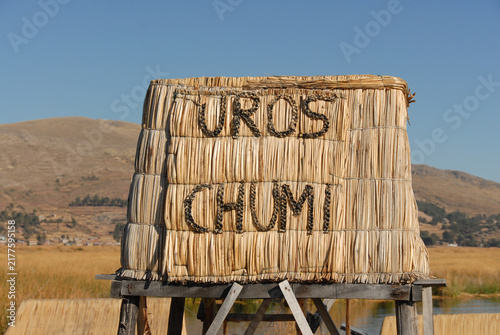 Scenery around Lake Titicaca, Peru