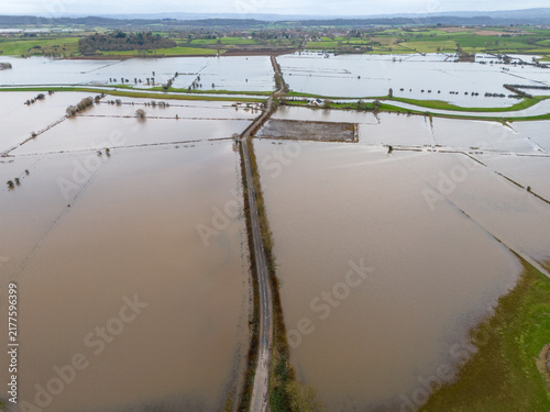 фотографія Flooding on the Somerset Levels