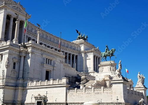 Grand Vittoriano Monument Rome Italy