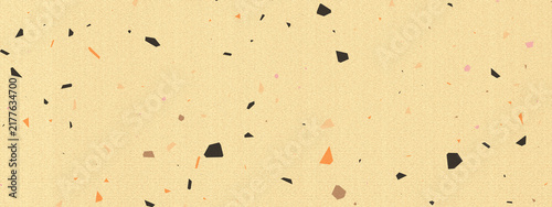Warm Yellow Speckled Paper Texture Background, Natural Flecks, Vintage Modern Design