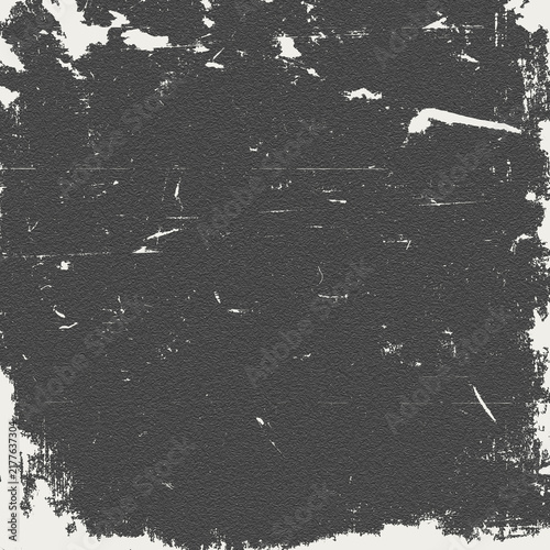 Dark Charcoal Grunge Texture Background, Rough Distressed Paint Surface, Vintage Graphic Design