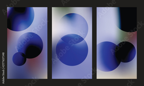 Abstract Blue Vector Background with Glowing Lines and Geometric Shapes for Modern Business Banner, Web Template, Brochure, Card and Wallpaper Design