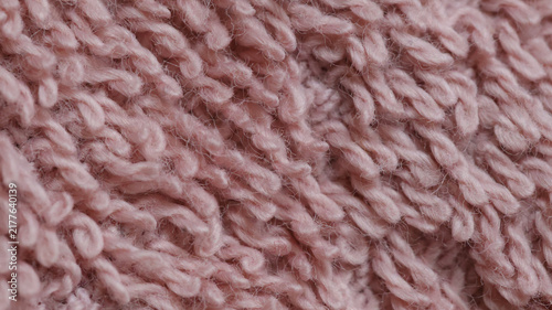Pink textile texture close up
