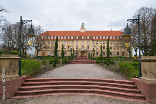 monastery building of sasbach near black forest