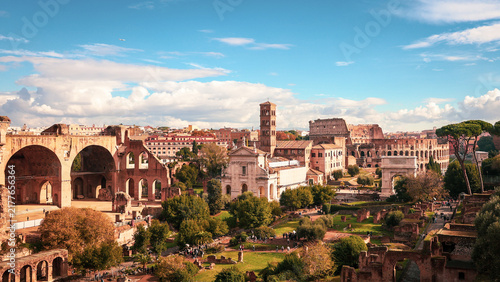 Foto Roman Colosseum and Roman Forum