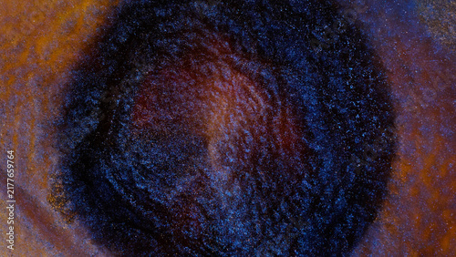 Mixing alcohol ink to create unique patterns on a surface