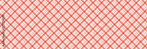 Vibrant coral red stacked argyle pattern backdrop, ideal for energetic summer branding, tablecloths, and event invitations.