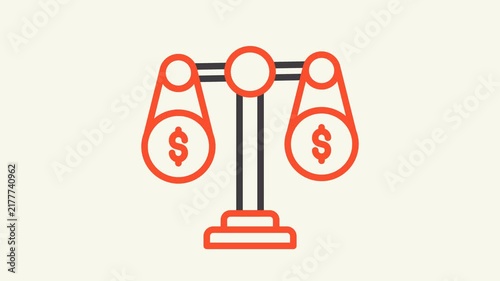 Equity animation icon