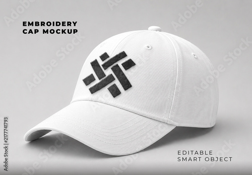 Embroidery Cap Mockup