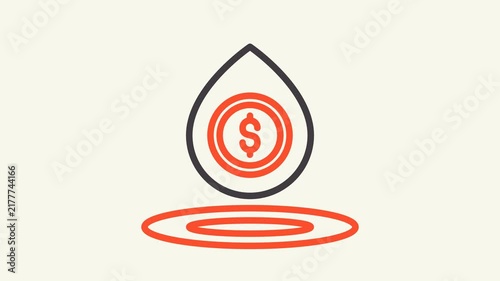 Liquidity animation icon
