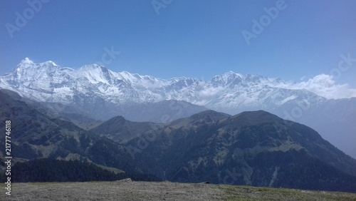 Himalayan View Peaks from Uttarakhand 