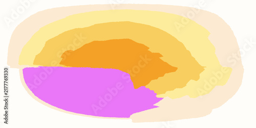 Rip colorful of soft yellow, purple and blue background. Creative design for backdrop or wallpaper.