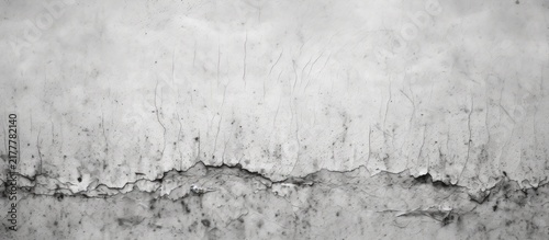 Grungy Weathered White Concrete Wall Texture Background