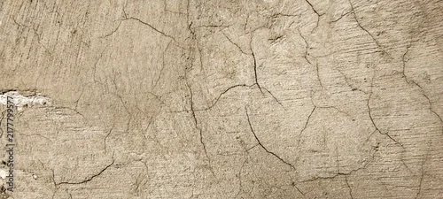Panel kuchenny z motywem Cracked concrete wall texture