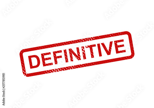 Red definitive stamp with bold border illustration